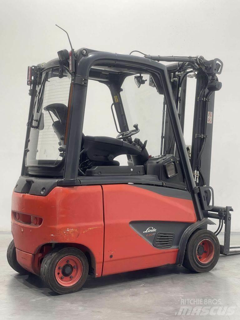 Linde E20PH-02-386 Elektriniai šakiniai krautuvai