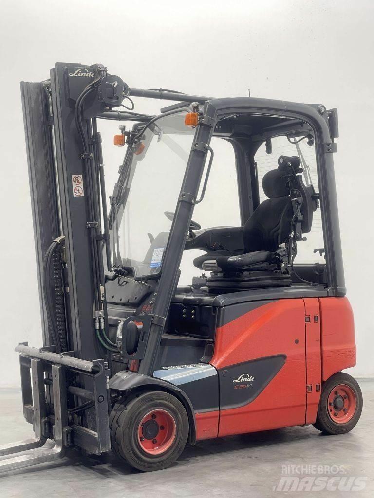 Linde E20PH-02-386 Elektriniai šakiniai krautuvai