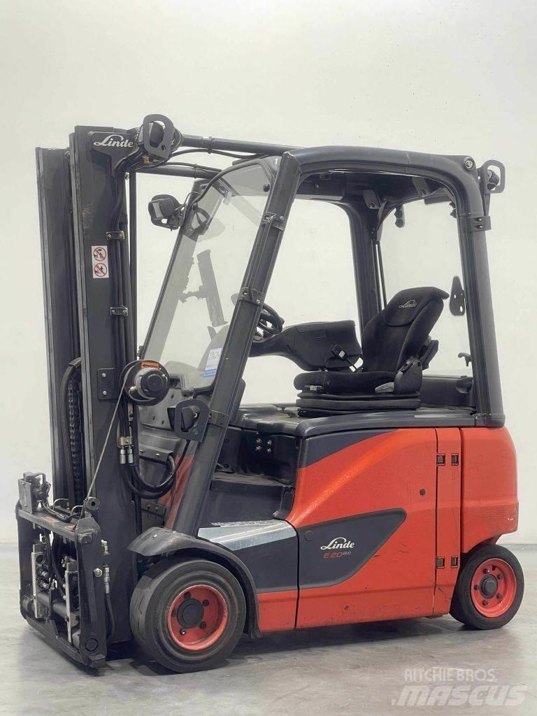 Linde E20PH-386 Elektriniai šakiniai krautuvai