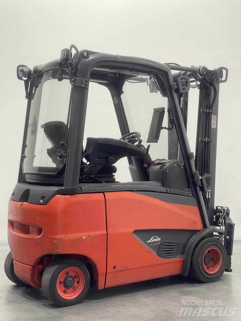 Linde E20PH-386 Elektriniai šakiniai krautuvai