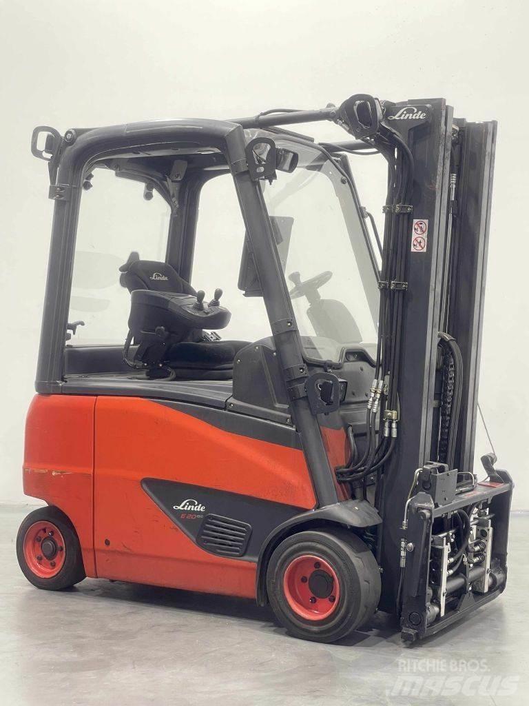 Linde E20PH-386 Elektriniai šakiniai krautuvai