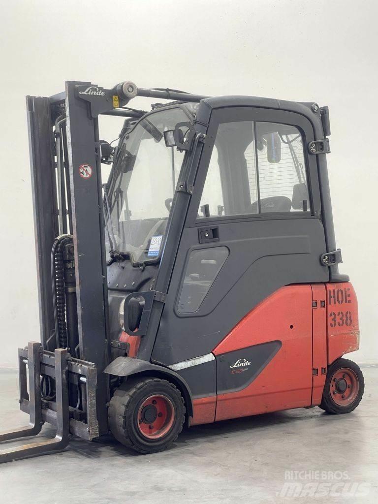 Linde E20PHL-02-386 Elektriniai šakiniai krautuvai