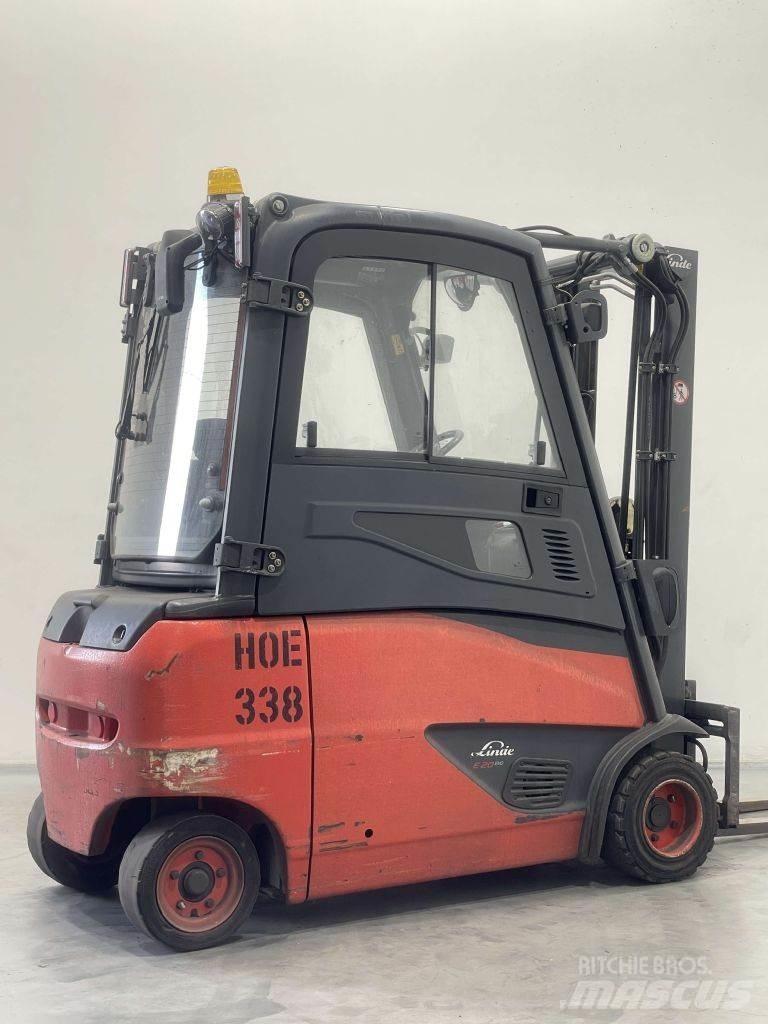 Linde E20PHL-02-386 Elektriniai šakiniai krautuvai