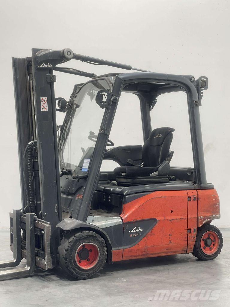 Linde E20PL-02-386 Elektriniai šakiniai krautuvai