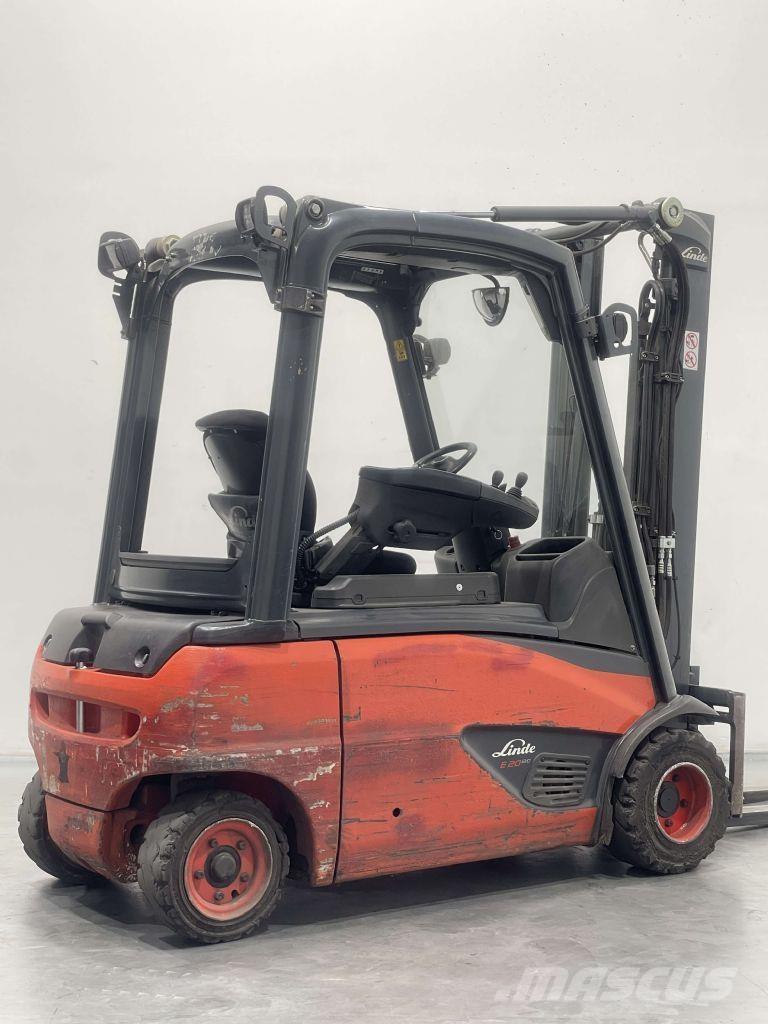 Linde E20PL-02-386 Elektriniai šakiniai krautuvai