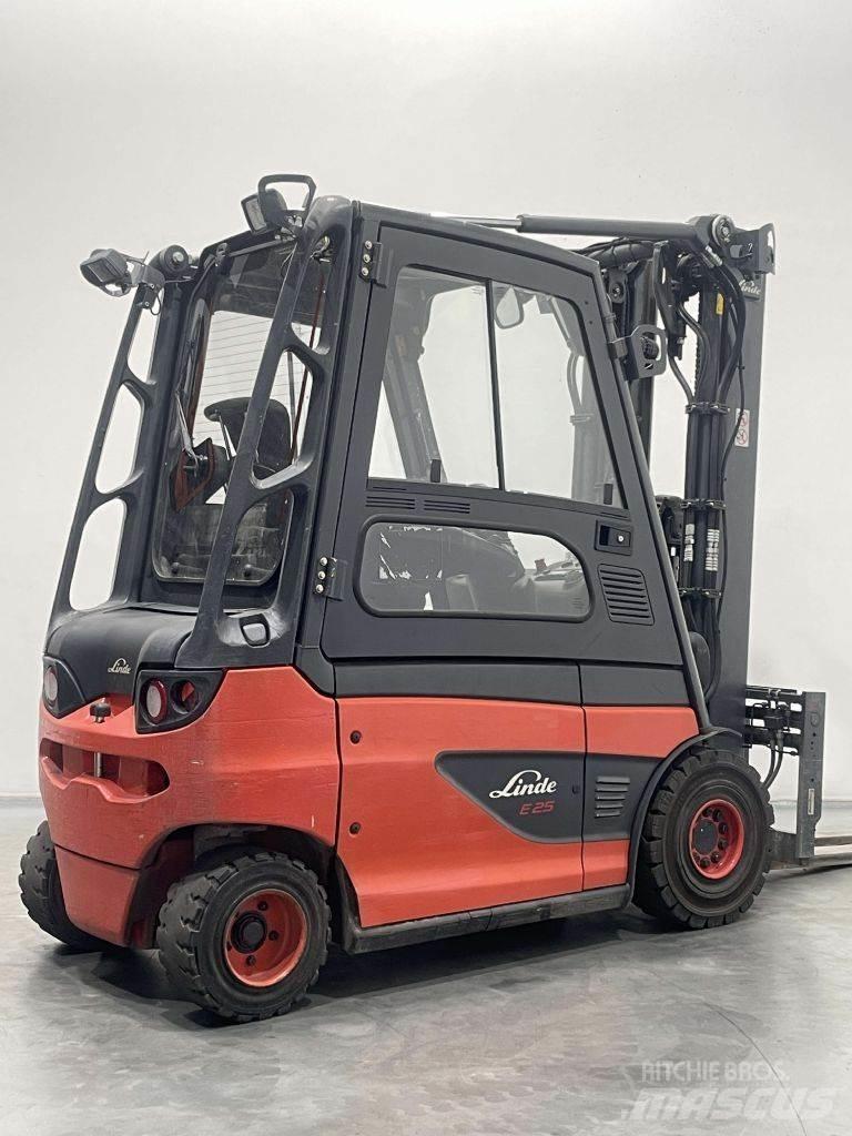 Linde E25-01-387 Elektriniai šakiniai krautuvai