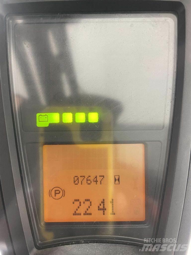 Linde E25-01-387 Elektriniai šakiniai krautuvai