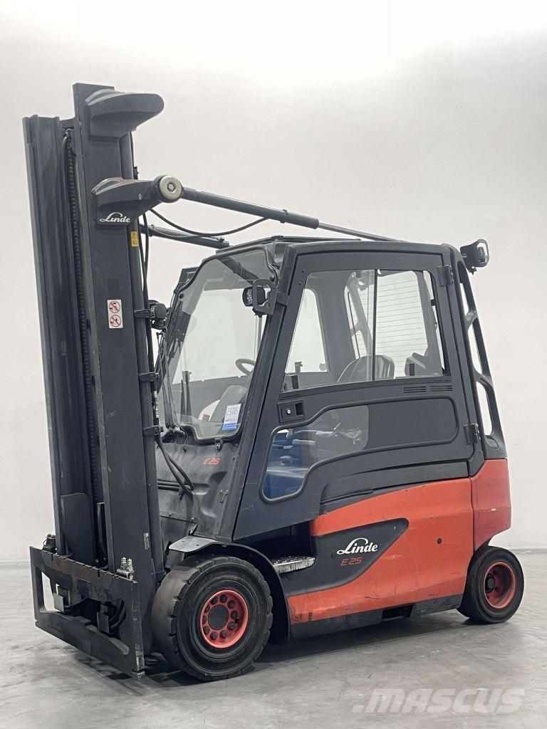 Linde E25L-01-387 Elektriniai šakiniai krautuvai