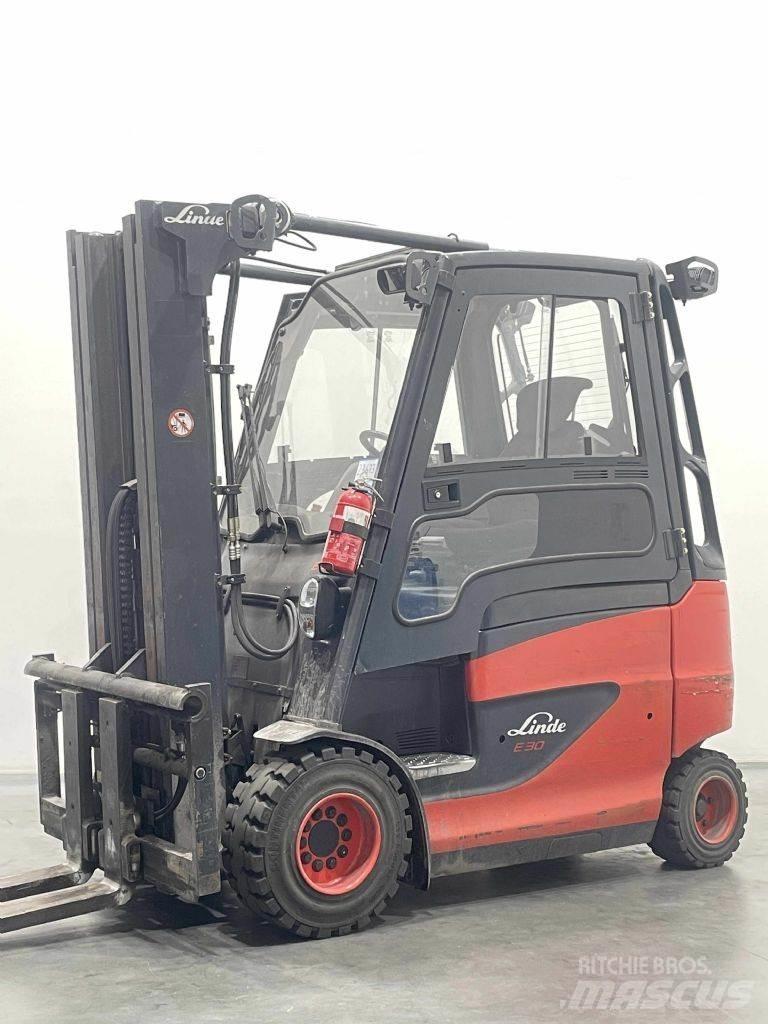 Linde E30-387 Elektriniai šakiniai krautuvai