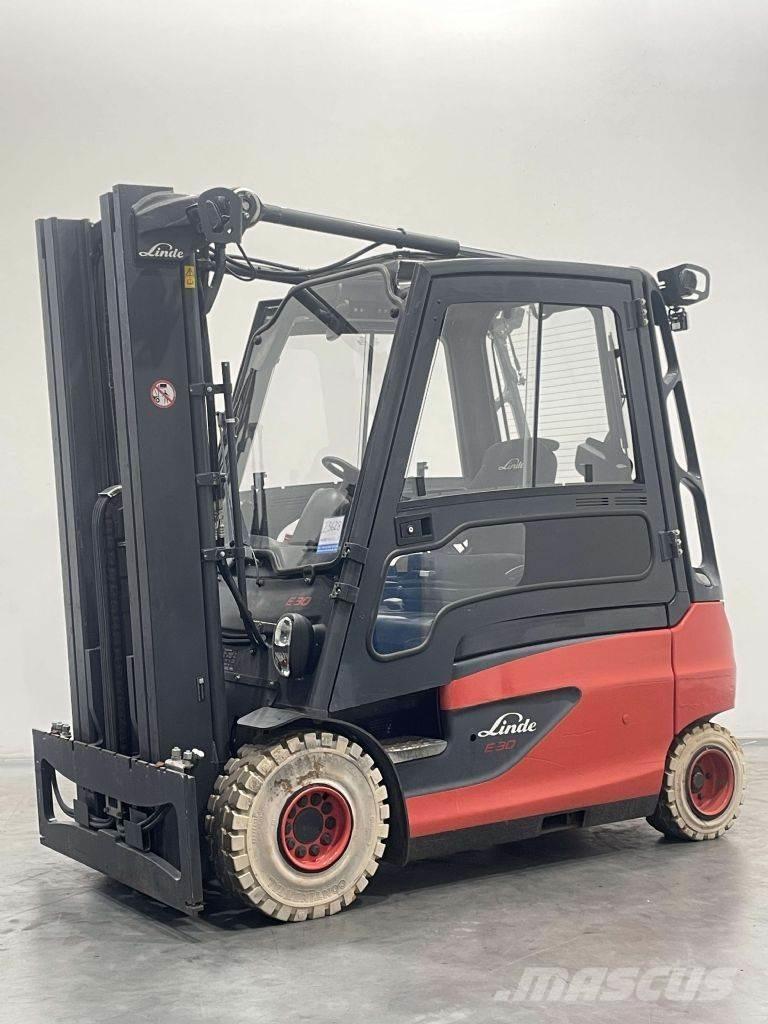 Linde E30L-01-387 Elektriniai šakiniai krautuvai