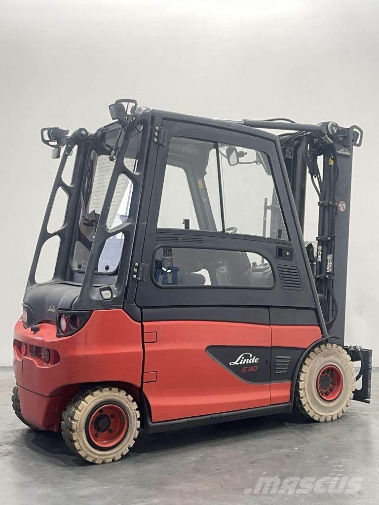 Linde E30L-01-387 Elektriniai šakiniai krautuvai