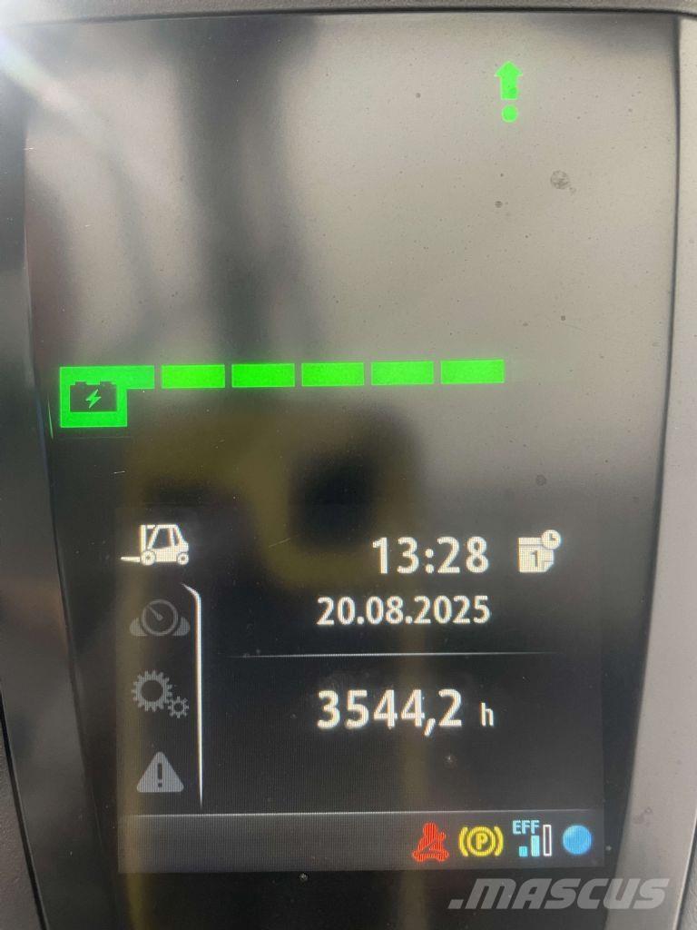 Linde E30L-01-387 Elektriniai šakiniai krautuvai