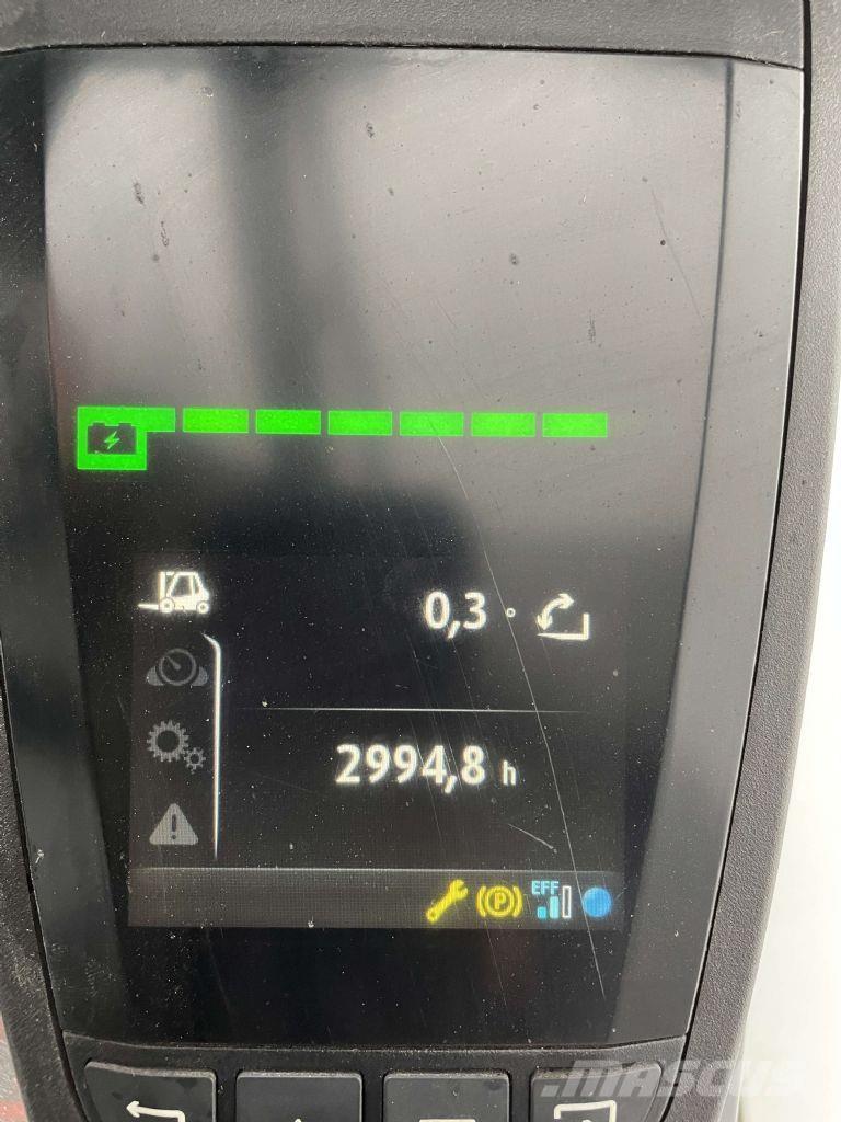 Linde E30L-01-387 Elektriniai šakiniai krautuvai