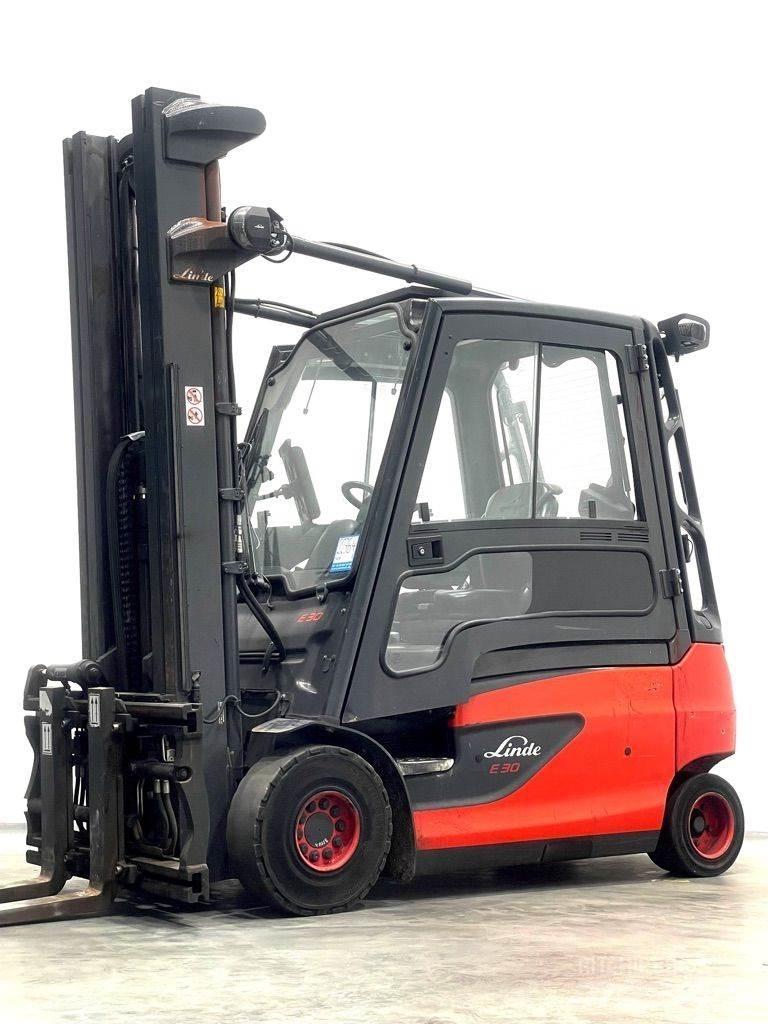 Linde E30L-387 Elektriniai šakiniai krautuvai