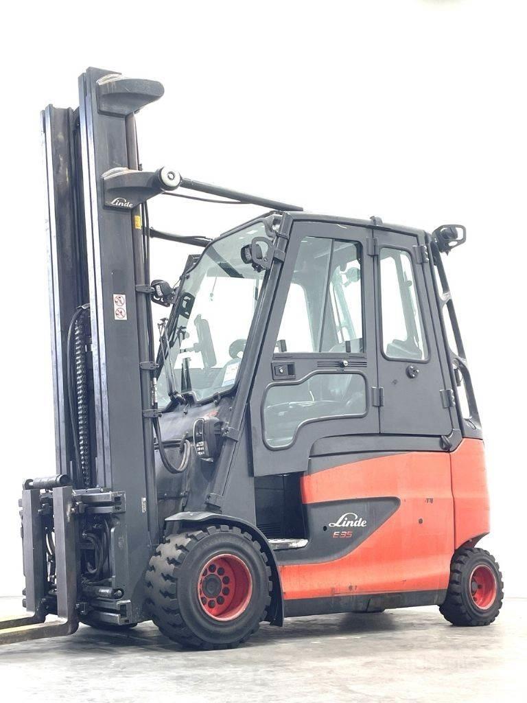 Linde E35HL-01 Elektriniai šakiniai krautuvai
