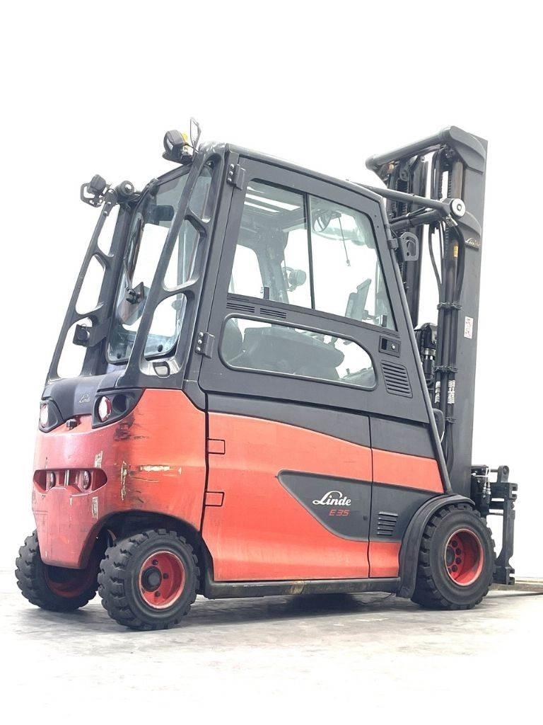 Linde E35HL-01 Elektriniai šakiniai krautuvai