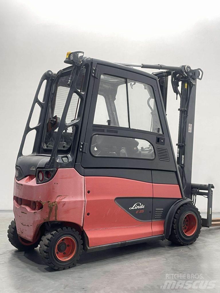 Linde E35HL-01-387 Elektriniai šakiniai krautuvai