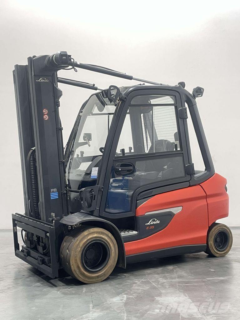 Linde E35L-01-1252 Elektriniai šakiniai krautuvai