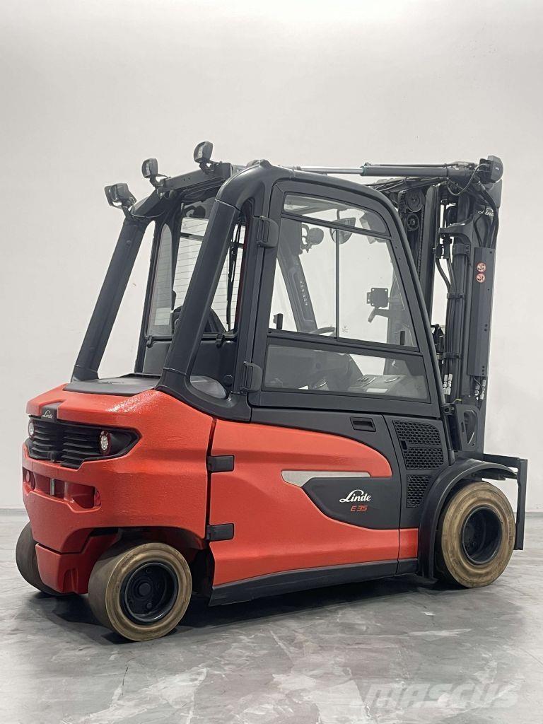 Linde E35L-01-1252 Elektriniai šakiniai krautuvai