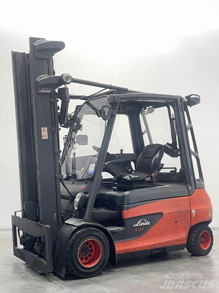Linde E35L-01-387 Elektriniai šakiniai krautuvai