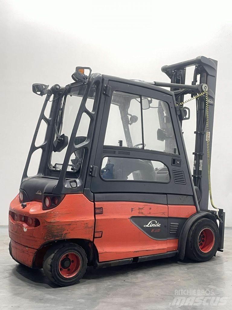 Linde E35L-01-387 Elektriniai šakiniai krautuvai