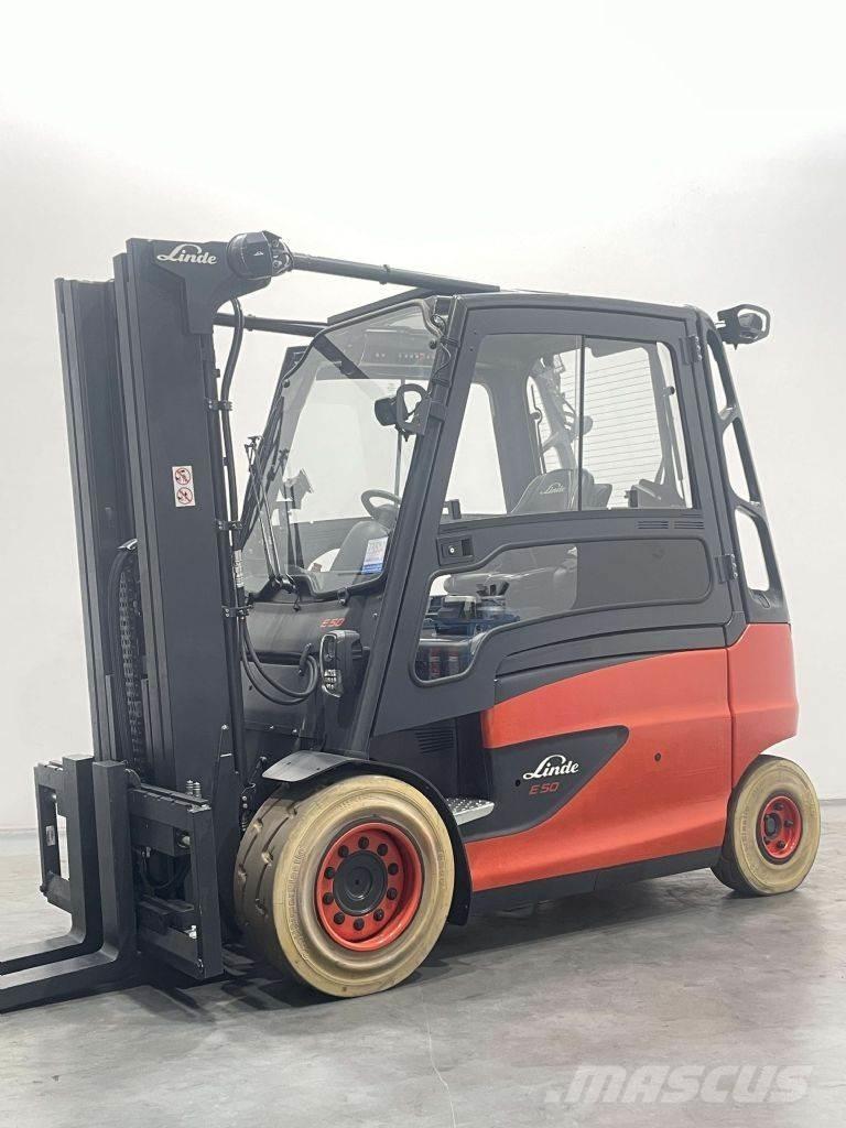 Linde E50HL-01-388 Elektriniai šakiniai krautuvai