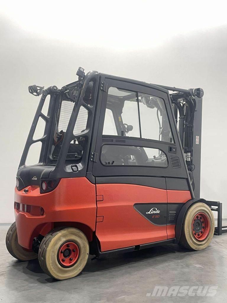 Linde E50HL-01-388 Elektriniai šakiniai krautuvai