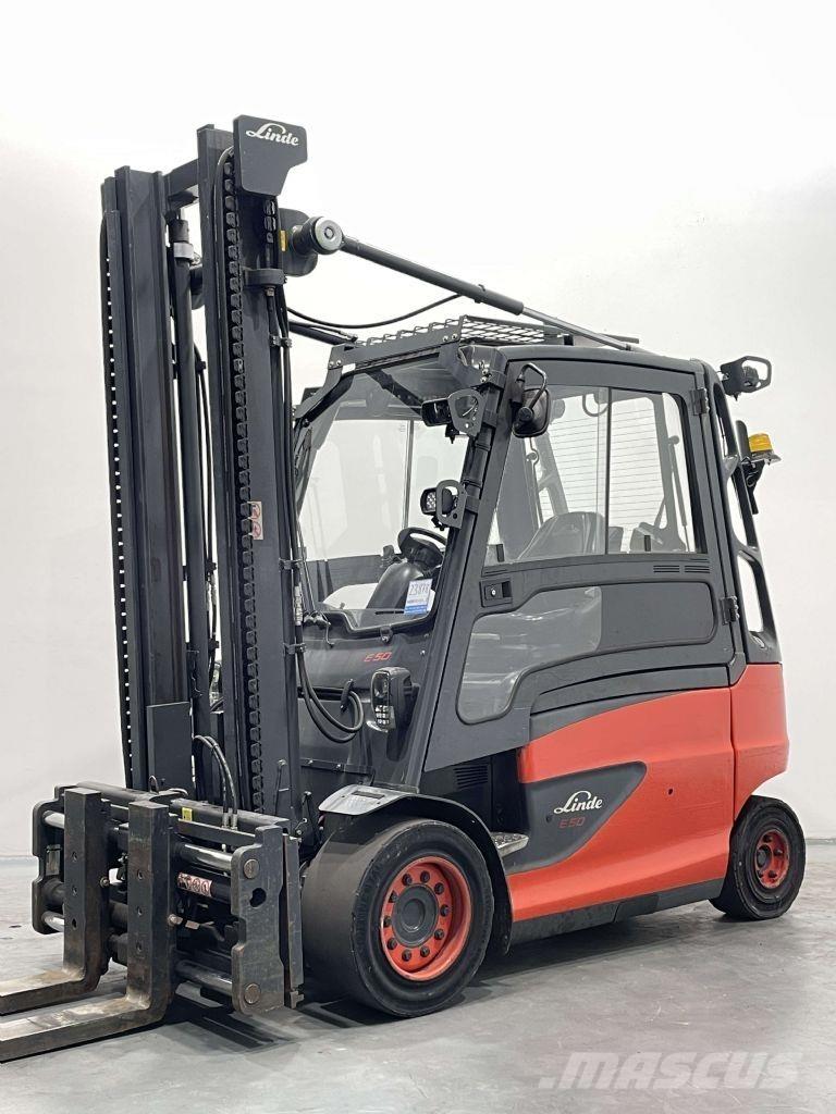 Linde E50HL-01-388 Elektriniai šakiniai krautuvai