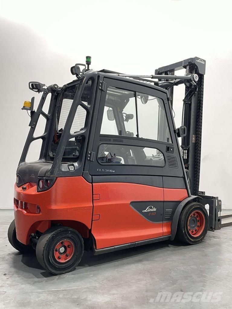Linde E50HL-01-388 Elektriniai šakiniai krautuvai