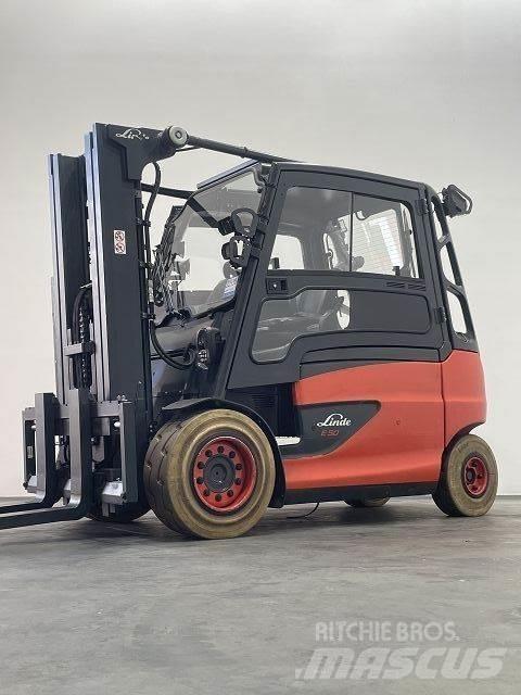 Linde E50L-01/600-388 Elektriniai šakiniai krautuvai