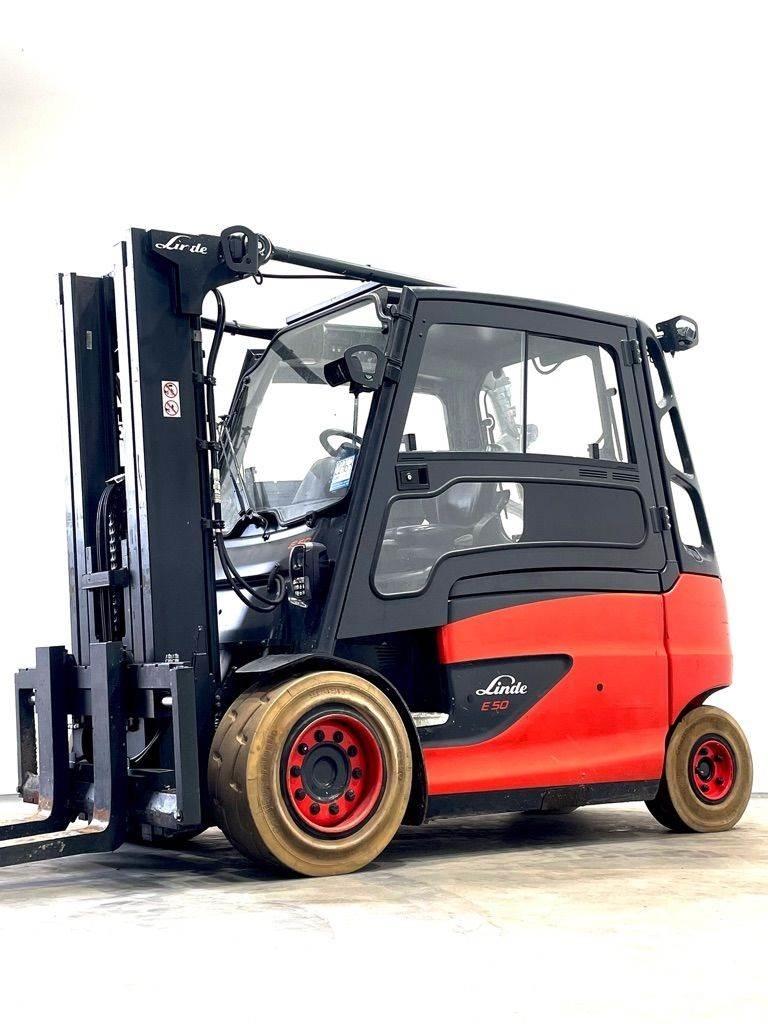 Linde E50L/600-388 Elektriniai šakiniai krautuvai