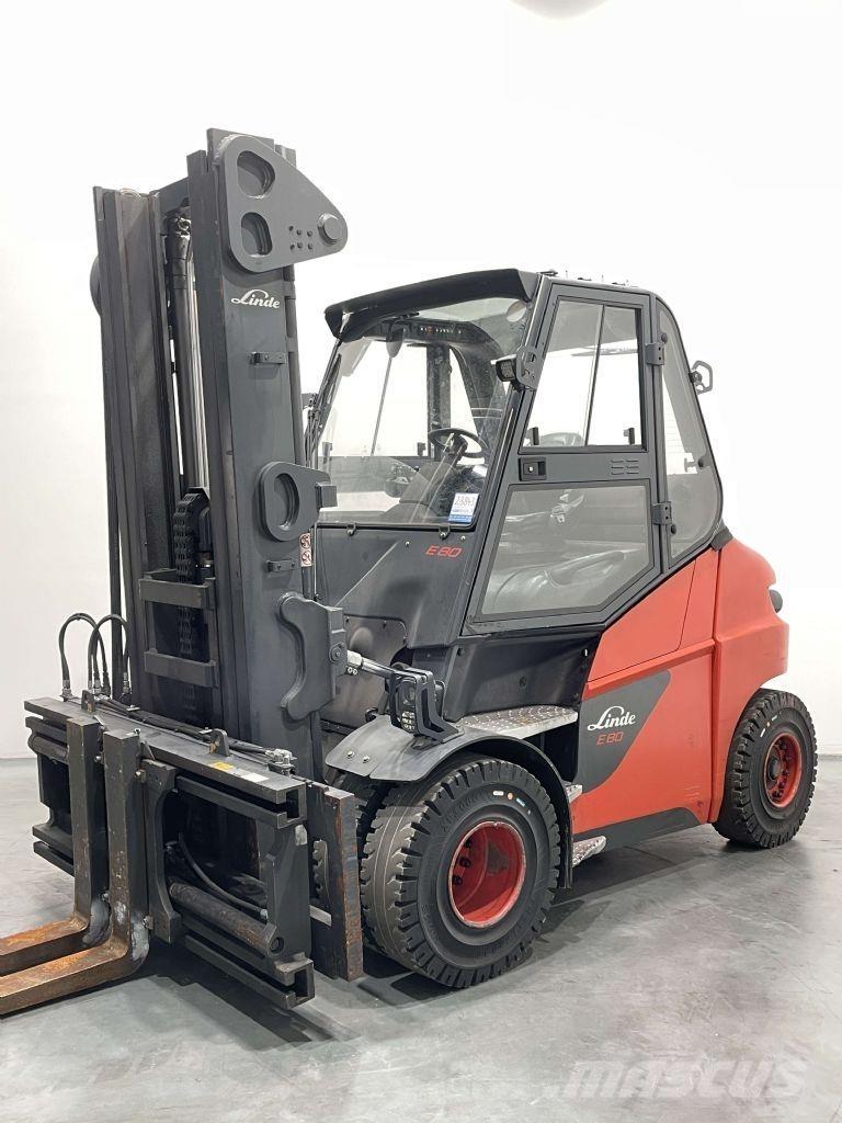 Linde E80-01-1279 Elektriniai šakiniai krautuvai