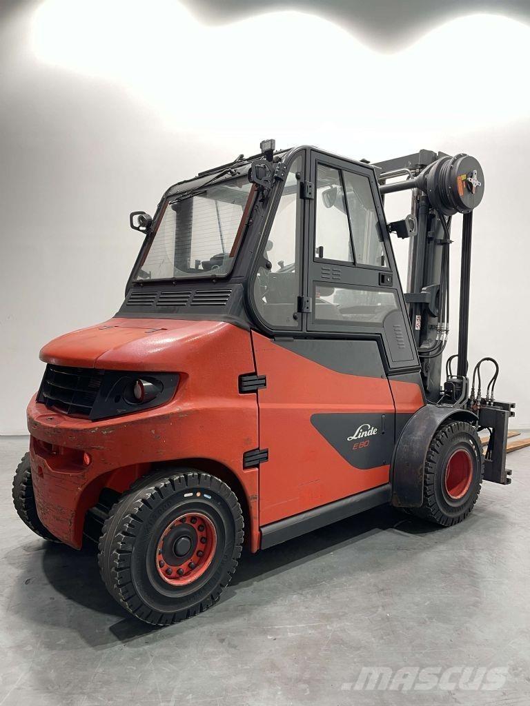 Linde E80-01-1279 Elektriniai šakiniai krautuvai