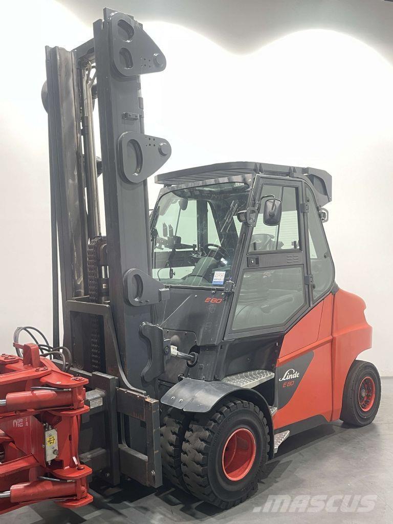 Linde E80-01/900-1279 Elektriniai šakiniai krautuvai