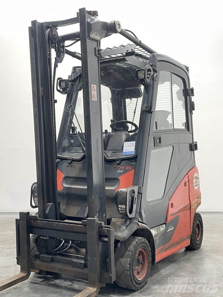 Linde H16T-01-391 LPG (dujiniai) krautuvai