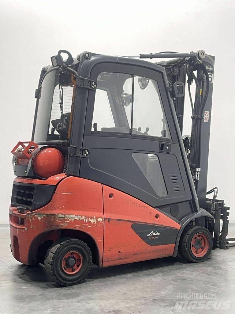 Linde H16T-01-391 LPG (dujiniai) krautuvai