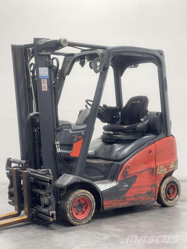 Linde H16T-01-391 LPG (dujiniai) krautuvai