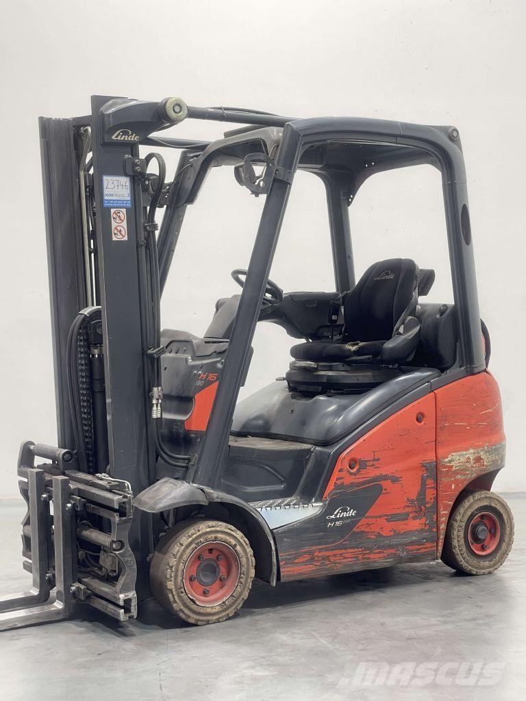 Linde H16T-01-391 LPG (dujiniai) krautuvai