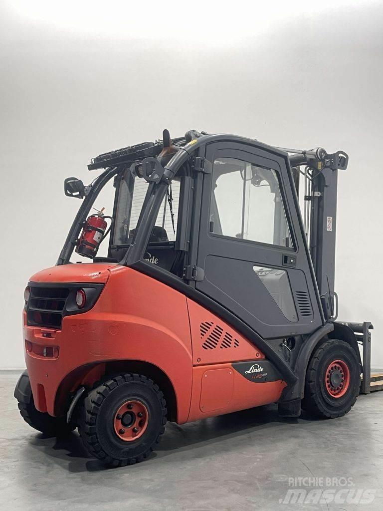 Linde H25D-02/600-393 Dyzeliniai krautuvai
