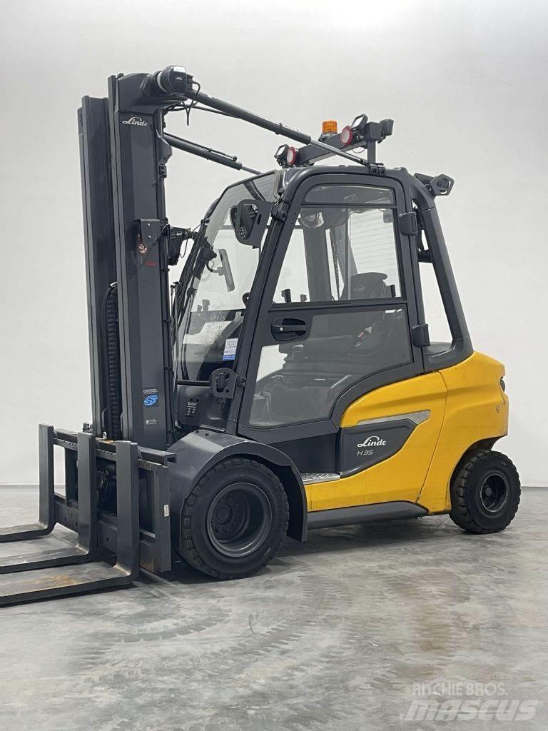Linde H35D-01-1202 Dyzeliniai krautuvai