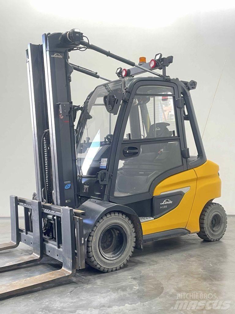 Linde H35D-01-1202 Dyzeliniai krautuvai