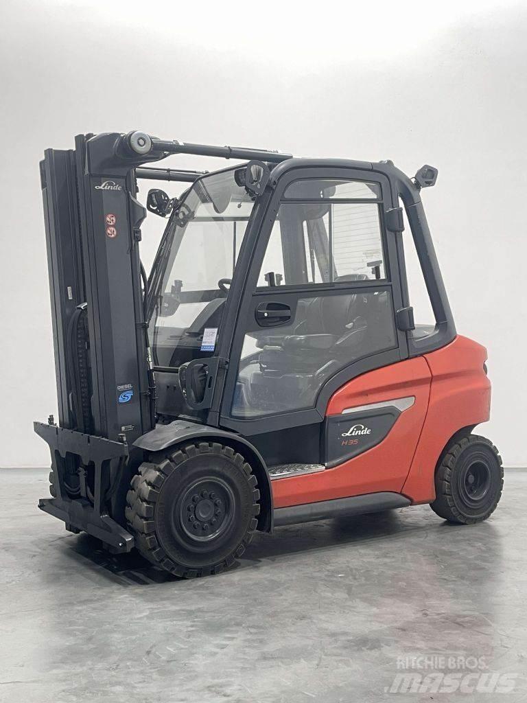 Linde H35D-01-1202 Dyzeliniai krautuvai