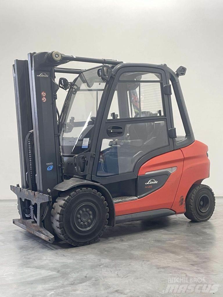 Linde H35D-01-1202 Dyzeliniai krautuvai