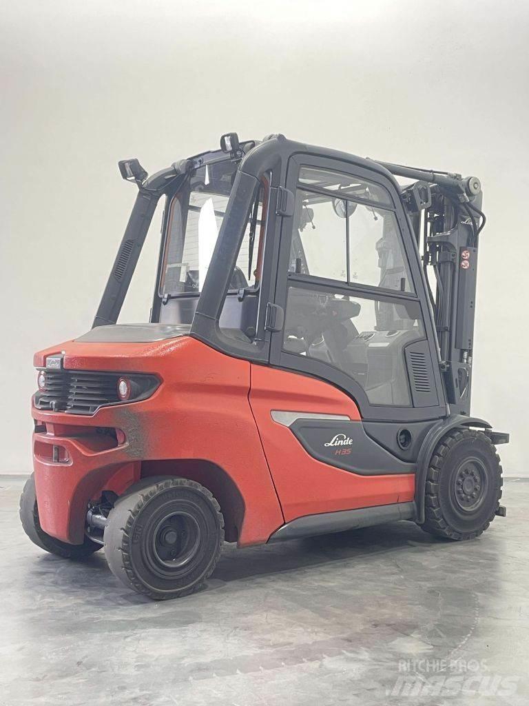 Linde H35D-01-1202 Dyzeliniai krautuvai