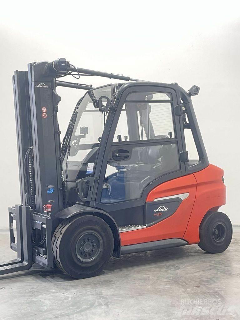 Linde H35D-01-1202 Dyzeliniai krautuvai