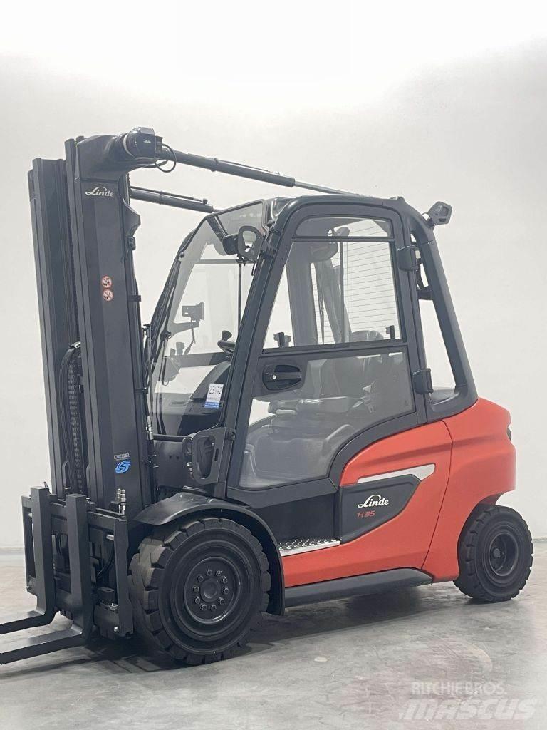 Linde H35D-01-1202 Dyzeliniai krautuvai
