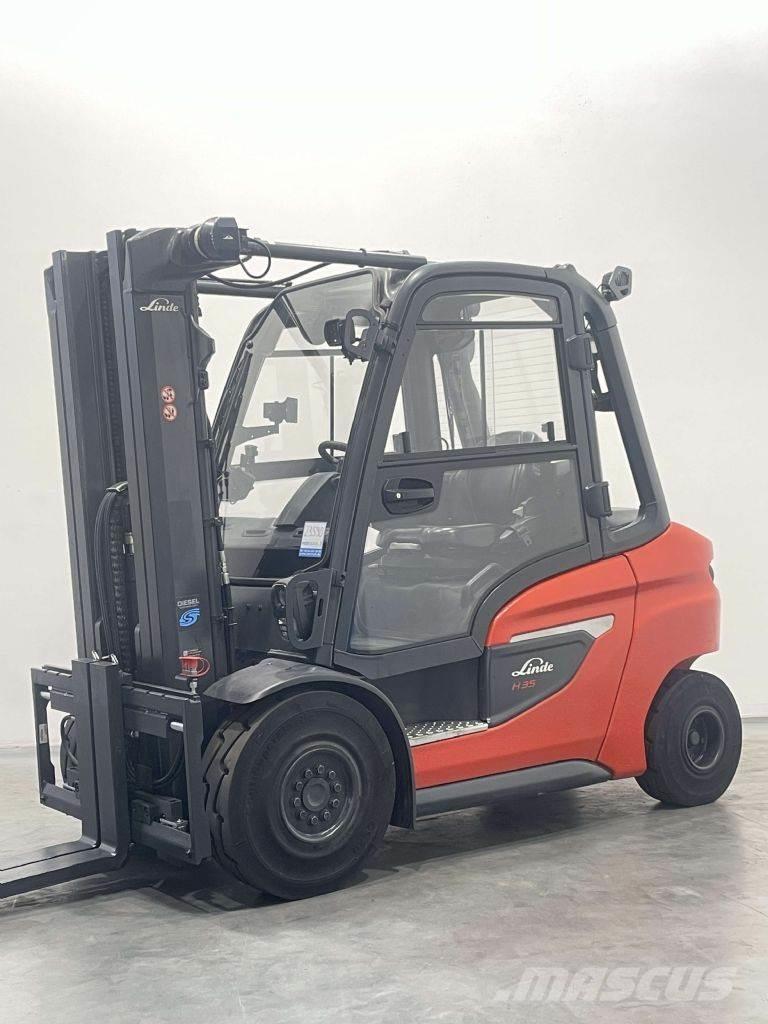 Linde H35D-01-1202 Dyzeliniai krautuvai