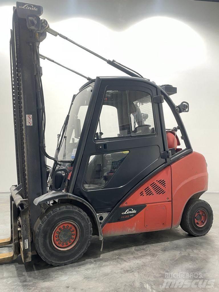 Linde H35T-02-393 LPG (dujiniai) krautuvai