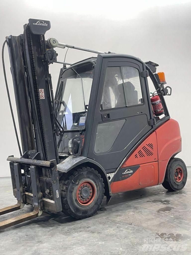Linde H35T-02-393 LPG (dujiniai) krautuvai