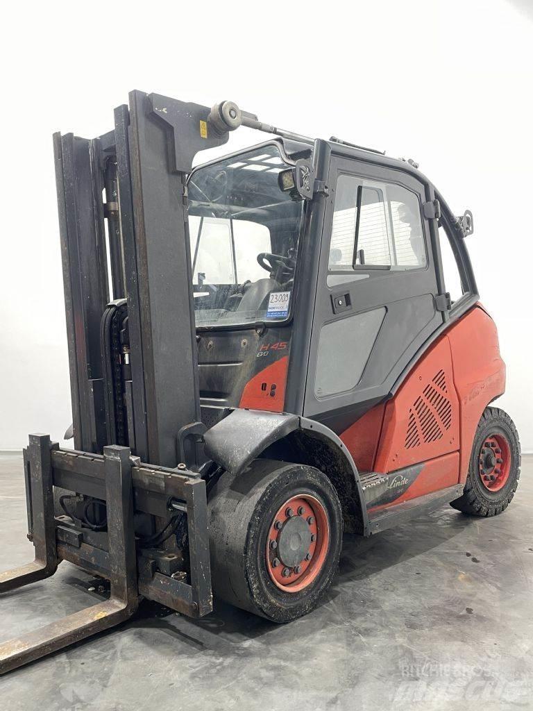 Linde H45D-02-394 Dyzeliniai krautuvai